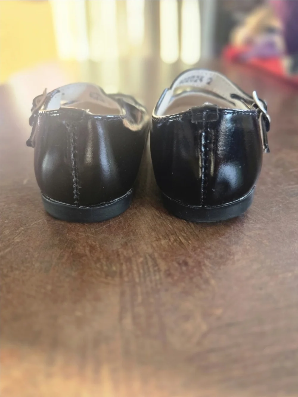 Baby B'loons Classic Black Mary Jane Shoe-Size 2 VTG